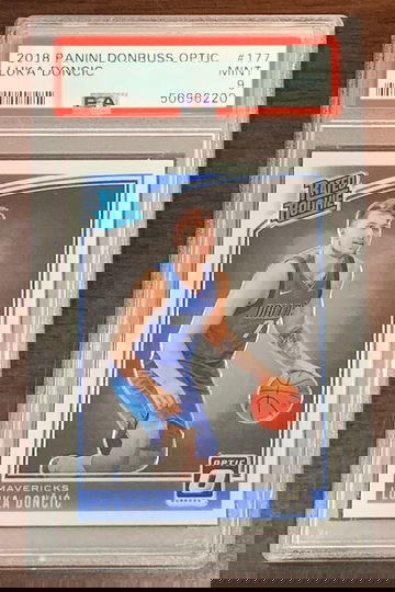 2018 Optic Luka Doncic PSA 9