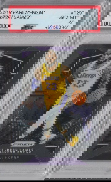 2019 Prizm LeBron James PSA 10