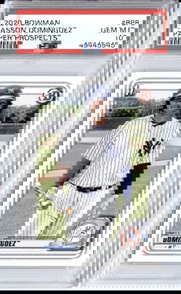 2020 Bowman Prospects #BP8 Jasson Dominguez PSA 10