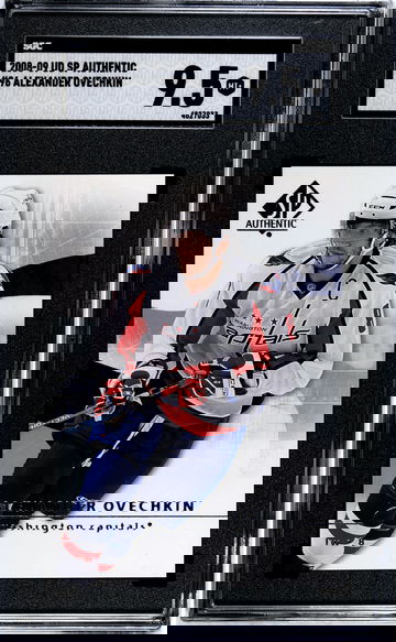 2008-09 Upper Deck SP Authentic Alexander Ovechkin #96 SGC 9.5