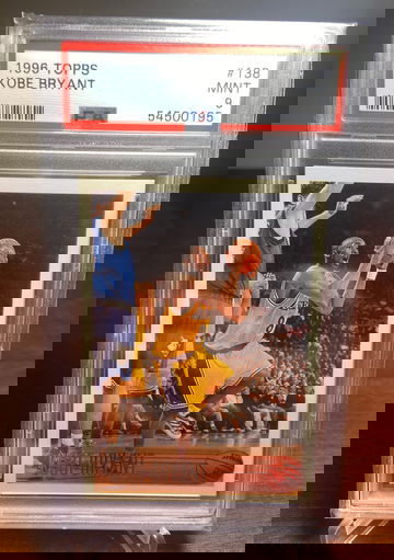 1996 Topps Kobe Bryant PSA 9