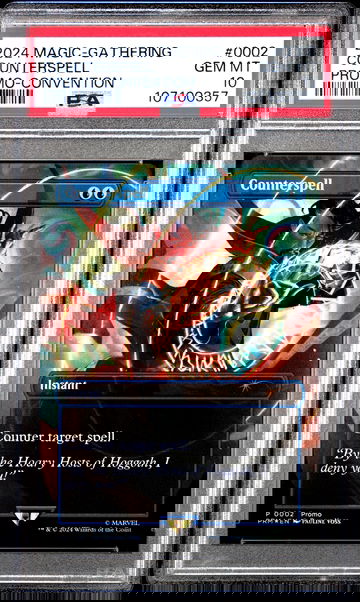 2024 Magic The Gathering Marvel Promo Counterspell Foil Dr. Strange PSA 10