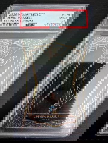 2021 select Devin Vassell SSSP case hit elephant PSA 9 POP 2 NONE HIGHER SPURS