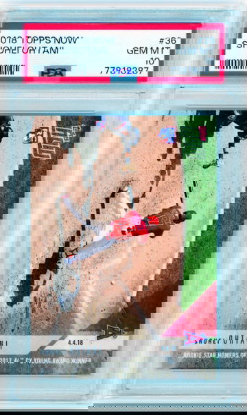 2018 Topps Now #36 Shohei Ohtani PSA 10 GEM MINT!