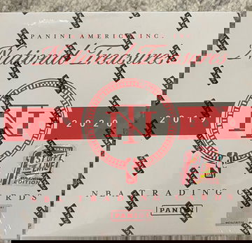 2019 NBA basketball national treasures 1st fotl first off the line Box