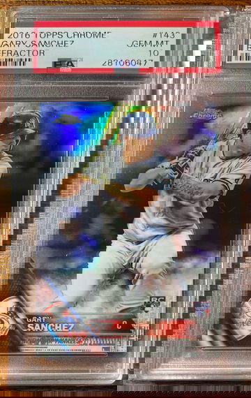 Gary Sanchez 2016 Topps Chrome Refractor