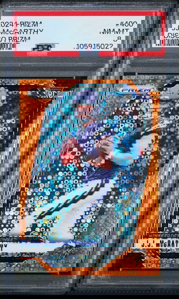 2024 PANINI PRIZM 400 JJ McCARTHY DISCO PRIZM