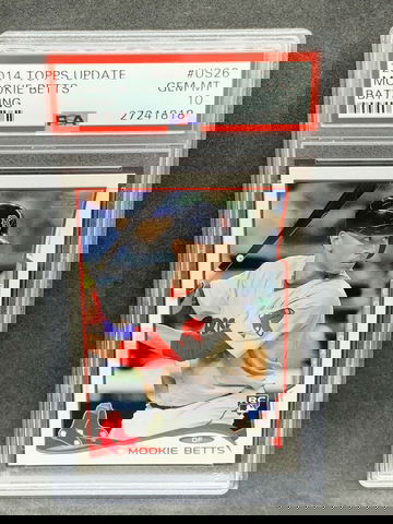 2014 Topps Update #US26 Mookie Betts PSA 10 Gem Mint RC