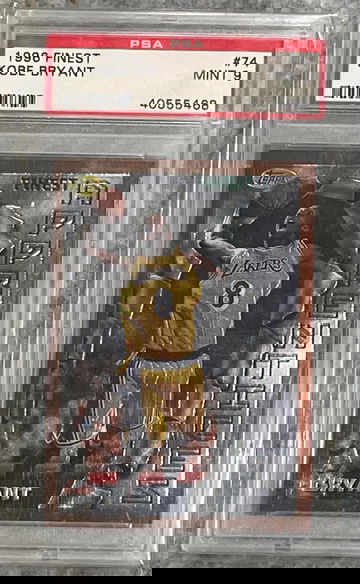 1996 Kobe Bryant Finest #74