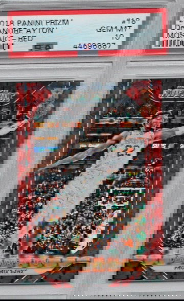 New listing
2018 Panini Prizm Mosaic 18 DeAndre Ayton Red PSA 10 Rookie Phoenix Suns