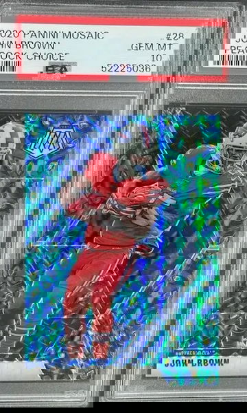 2020 Mosaic John Brown Peacock Choice - PSA 10