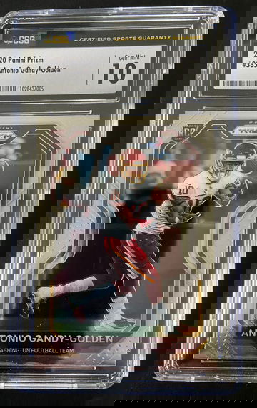 2020 Panini Prizm Antonio Gandy Golden RC Rookie CSG 10 GEM MINT