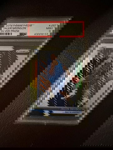 2018 Prizm Silver Jalen Brunson PSA 9 HOT