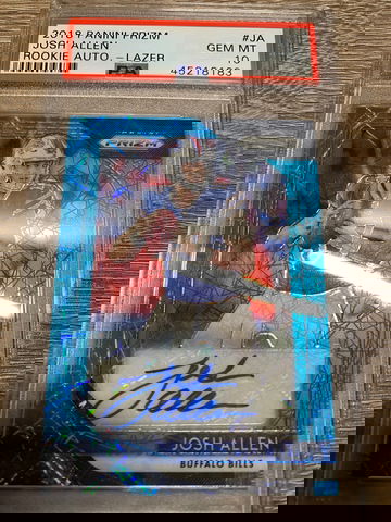 Josh Allen 2018 Prizm Auto - Lazer