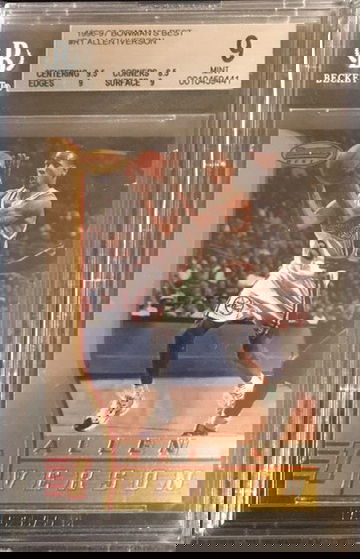 1996-97 Bowman's Best - ALLEN IVERSON - BGS 9