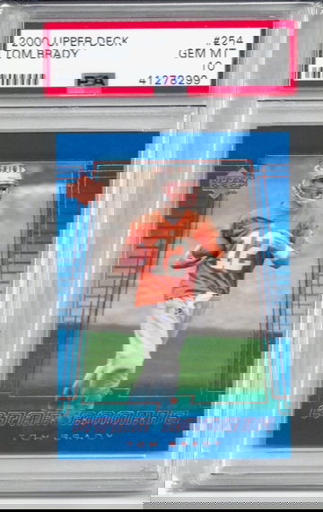 2000 Upper Deck Tom Brady Rookie PSA 10 #254 