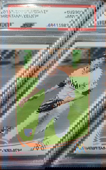 2013 Topps Update Christian Yelich PSA 9