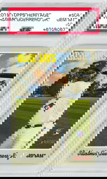 2019 Topps Heritage Vladimir Guerrero Jr.