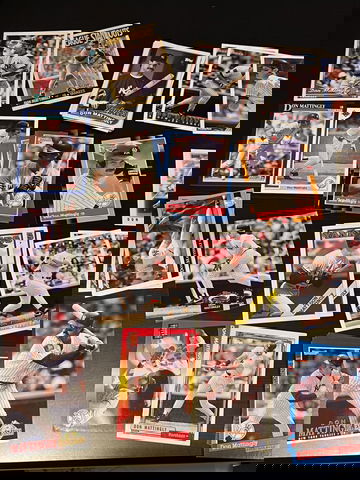 Lot of (140) Don Mattingly Baseball Cards Nice Variety