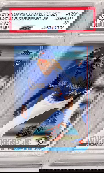 2019 Topps Complete Set Vladimir Guerrero Jr. Fielding 700 GEM MT 10