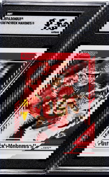 2024 Donruss #100 Patrick Mahomes II SGC 9.5
