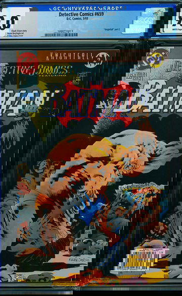 DETECTIVE COMICS #659, CGC 9.0 VFNM