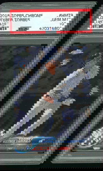 2018 Topps Chrome Gleyber Torres