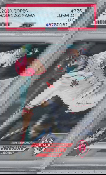 2020 Topps Shogo Akiyama PSA 10 Gem-Mint