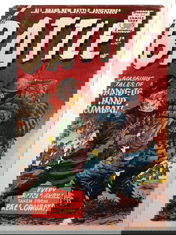 1959 Marvel/Atlas Battle Golden Age Comic Book #69 Kirby Art VG+ Beautiful Cover