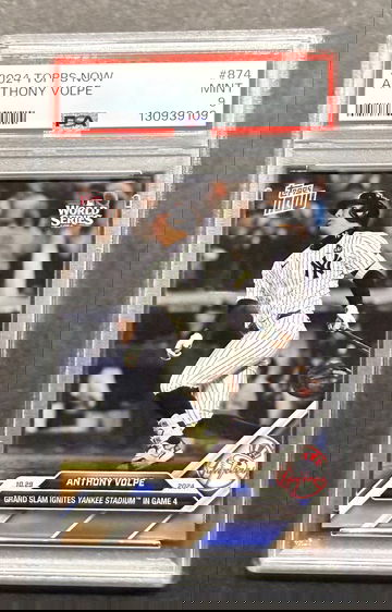 2024 Topps Now #874 Anthony Volpe PSA 9 Mint