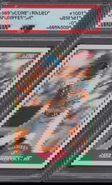 1989 Score Traded Ken Griffey Jr. PSA 10 Gem Mint RC