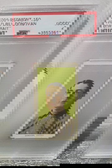 Wild Bill Donovan T206 PSA 2