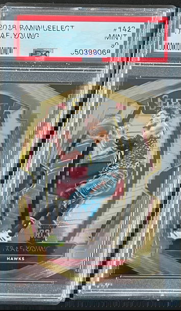 2018 Select Premier Trae Young #142 PSA 9