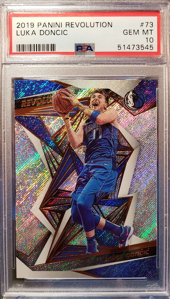 Luka Doncic 2019 Revolution #73 PSA 10 Dallas Mavericks