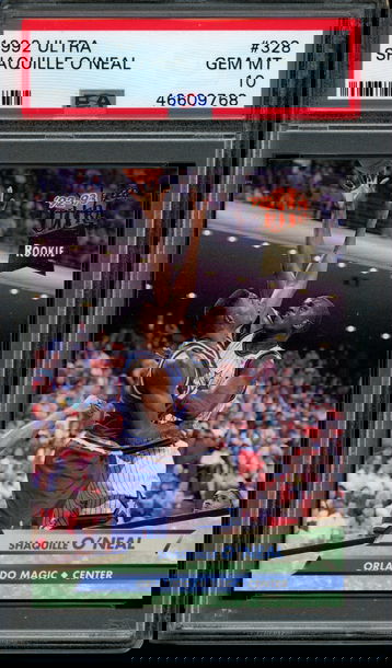 1992 Fleer Ultra #328 Shaquille O’Neal PSA GEM MINT 10