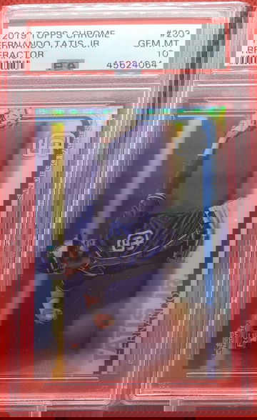 Tatis Topps Chrome Refactor PSA 10