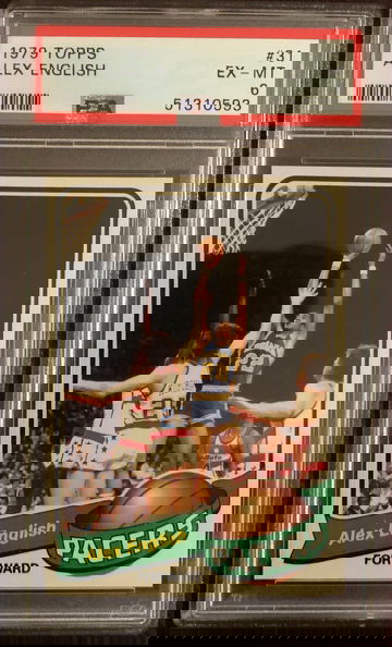 1979 Topps Alex English #31 PSA 6 EX-MT