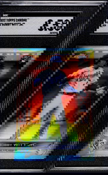 2022 Topps Chrome Bobby Witt Jr. #221 SP SGC 8.5