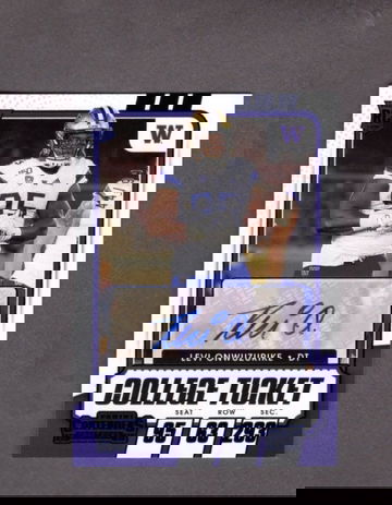 2021 Contenders College Ticket #229 Levi Onwuzurike Blue Autograph RC /99