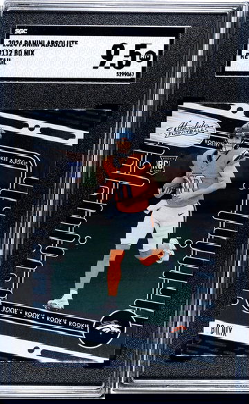 2024 Panini Absolute #112 Bo Nix Retail SGC 9.5