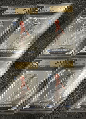 4x nikola jokic 2015 prizm bgs 9.5 rc