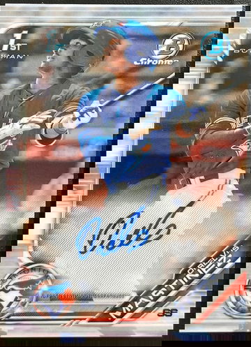 2019 Bowman Chrome Orelvis Martinez auto autograph