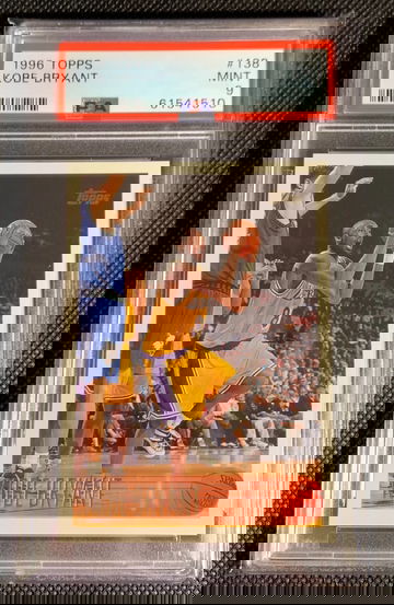 1996 Topps Kobe Bryant PSA 9