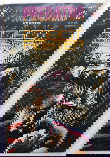 SIGNED, SEALED with COA.  PREDATOR VERSUS MAGNUS ROBOT FIGHTER . FREE S/H.