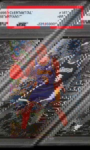 1996 Fleer Metal Kobe Bryant #181 PSA 7