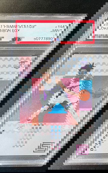 2017 Status De’Aaron Fox PSA 9 deaaron