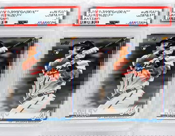 Austin Riley PSA 10 x 2 Update Rookie