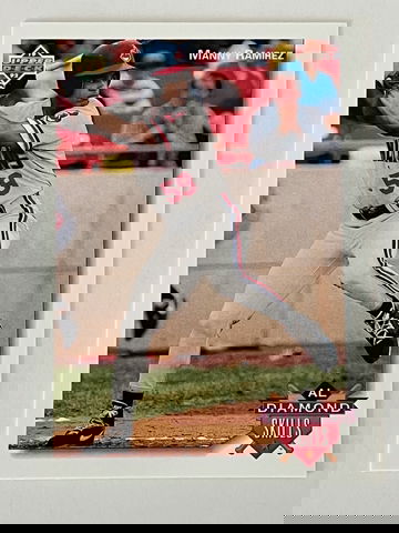 1992 Manny Ramirez RC Upper Deck Minor League #55 (NM-MT).