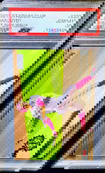 1;78,000 Pack Odds Juan Soto Stadium Club PSA 10 SSP /10 POP 1 