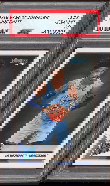 2019 Panini Donruss Ja Morant PSA 10